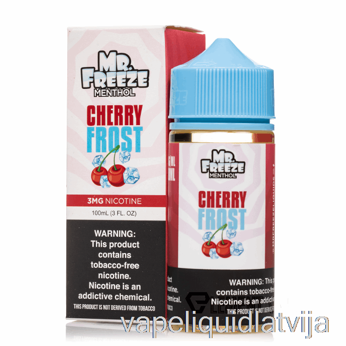 Cherry Frost - Mr Freeze - 100ml 3mg Vape šķidrums